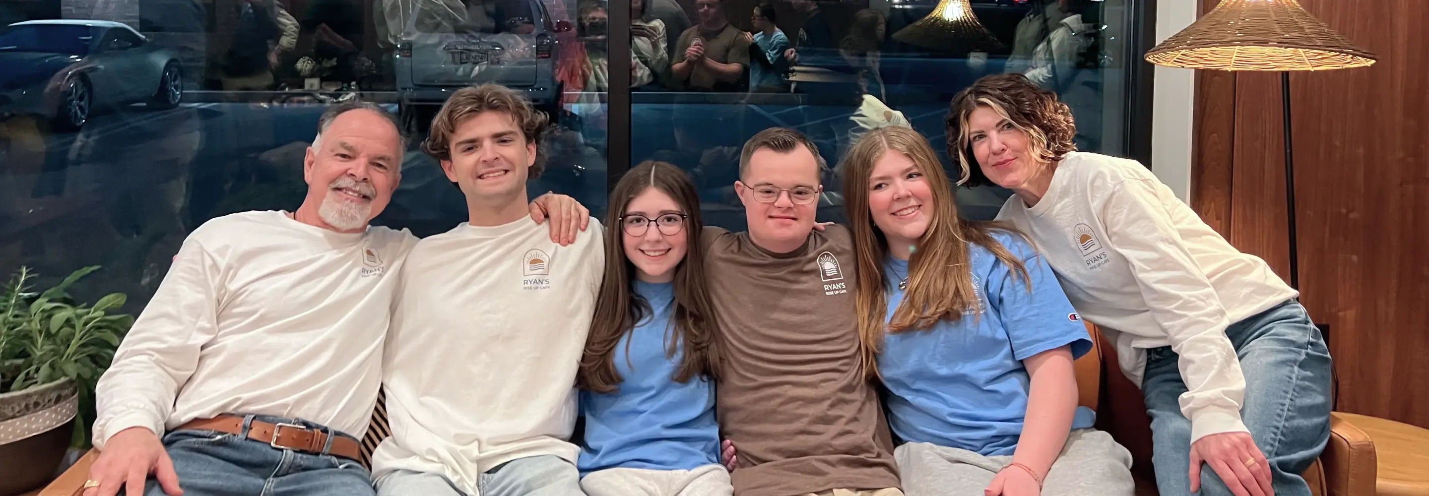 Ryan with his family